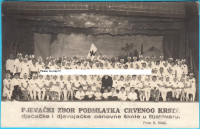 BJELOVAR pjevački zbor podmladka crvenog križa dječačke i djev. škole