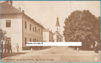 BJELOVAR - Trg Marije Terezije ... Pravoslavna crkva * Putovala 1908.g