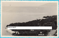 BRELA (Makarska) - stara predratna razglednica, putovala 1940.god.