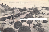 DARUVAR - Glavni trg (Hauptplatz) * stara razglednica, putovala