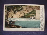 DUBROVNIK - Ombla Wasserfall 1903. postcard.-dopisnica putovala 1903.