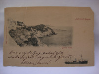 DUBROVNIK-RAGUSA 1898. postcard-Stengel&C0.5015-putovala za Trogir