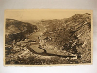 DUBROVNIK - Rijeka Dubrovačka - crno -bijela art deko - panorama
