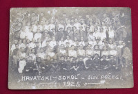 Fotografija Hrvatski sokol u Slav. Požegi iz 1925 godine