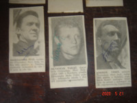 fotografija iz novina sa potpisom nogometaša A.Ivoš Vojvodina