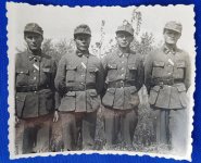 FOTOGRAFIJA VOJNA NDH-RATNI SPOMEN ZNAK-PAKRAC 15.05.1944.