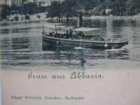 GRUSS aus Abbazia postcard Edgar Schmidt .Dopisnica Opatija 19.st.