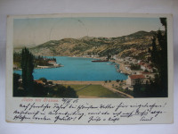 HAFEN VON GRAVOSA postcard 1903. - GRUŽ - razglednica putovala