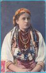 HRVATSKA NARODNA NOŠNJA stara austro-ugarska razglednica, putovala 19