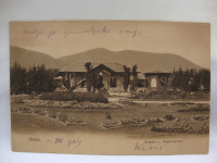 ILIDŽE, Cursalon u.Musik-Pavillon,postcard 1904. Kisić -Bosna dopisnic