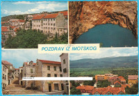 IMOTSKI - Mozaik ... vrlo lijepa stara razglednica, putovala