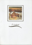 Ivan Lacković Croata: BOŽIĆ, preklopna putovala čestitka