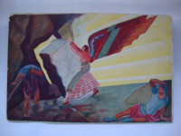 KARPOWICZA SALON WARSZAWSKI postcard - dopisnica Poljska 1930.