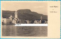 KAŠTEL ŠTAFILIĆ i KAŠTEL NOVI predratna razglednica, putovala 1939. g.