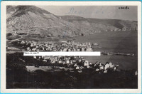KOMIŽA (otok Vis) - Panorama * predratna razglednica, putovala 1941. g