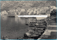 KOMIŽA (otok Vis) - Panorama * stara razglednica, putovala 1959. god