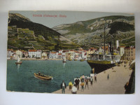 KOMIŽA postcard - Obala - Marijete Marinković Komiža