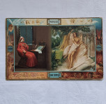 LA DIVINA COMMEFIA PARADISO OLD POST CARD RAZGLEDNICE