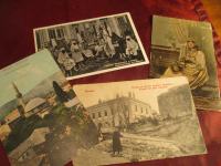 Lot 4 stare razglednice MOSTAR i TREBINJE 1900.-1940., 3 putovale
