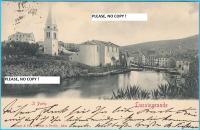LUSSINGRANDE (Veli Lošinj) Porto * austro-ugarska razglednica 1901.g.