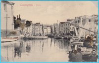 LUSSINGRANDE (Veli Lošinj) Porto * stara austro-ugarska razglednica