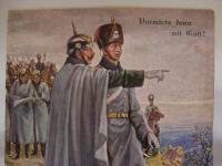 S.M. KAISER WILHELM postcard,M.HUNK ,1914. -dopisnica -putovala