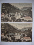 MANASTIR MIŠELEVO kod PRIJEPOLJA postcard - 1922 i 1923  DOPISNICE