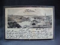 MILNA postcard A.Giovanelli - Dopisnica putovala Graz - Spalato