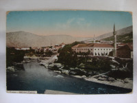 Mostar postcard Offziers - Casino cca 1910.- Dopisnica Braće Alikalfić