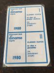 NK Dinamo - Članski kupon za besplatni ulaz iz 1980. godine