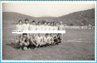 OREBIĆ - Nogometna momčad ... originalna stara fotografija
