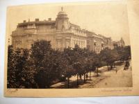 OSIJEK , Aleksandrova ulica postcard 1920.g-SHS - 3 markice