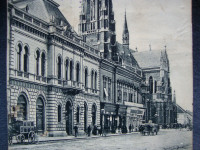 OSIJEK , gornji grad Glavni trg post card 1916. g. - putovala + K.u.k