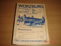 plan grada Wurtzburg iz 60 tih