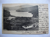 PLITVIČKA JEZERA 1903. godine - dopisnica putovala