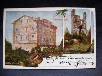 PODGRAD V Istri postcard - Dopisnica Narodni dom 1904.- putovala