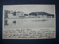 POLUOTOK LAPAD - 1906. - DUBROVNIK - RAZGLEDNICA PUTOVALA