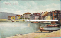 POSTIRA - Mandrać .. otok Brač * austro-ugarska razglednica, putovala