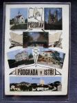 POZDRAV IZ PODGRADA v ISTRI postcard - Dopisnica Podgrad u Istri