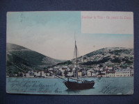 Pozdrav iz Visa postcard 1901.-dopisnica putovala za Budweis