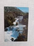 razglednica 1969 šibenik slapovi krke