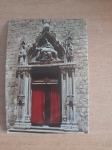 razglednica 1980-tih dubrovnik portal franjevačke crkve