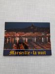 razglednica 1983 marseille- la nuit
