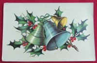 Razglednica s Božičnom tematikom iz 1908 godine