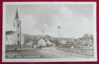 Razglednica Doboj, Kralja Aleksanda ul. iz 1940 godine