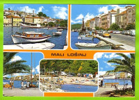 RAZGLEDNICA - HRVATSKA - MALI LOŠINJ - NIJE PUTOVALA