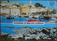 Razglednica Malog Lošinja