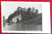 Razglednica Ozalj - grad Zrinski iz 1942 godine