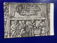 Razglednica Portal majstora Radovana,  detalj, 1951.