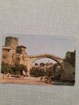 razglednica starog mosta mostar iz 1964